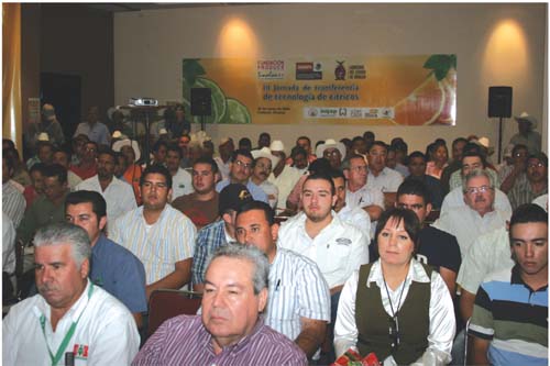 En Culiacán se desarrollo la III Jornada de transferencia de tecnología de cítricos.