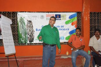 El Ing. Luis Alfonso Moraila Ibarra durante el desarrollo del curso.